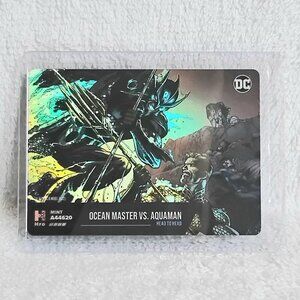 5/$20 Mint 2022 Hro Hybrid Ocean Master Vs. Aquaman Epic DC Holo Card A44620!!